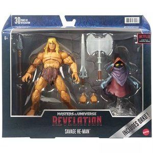 Masters of the Universe Masterverse Revelation Savage He-Man Action Figure